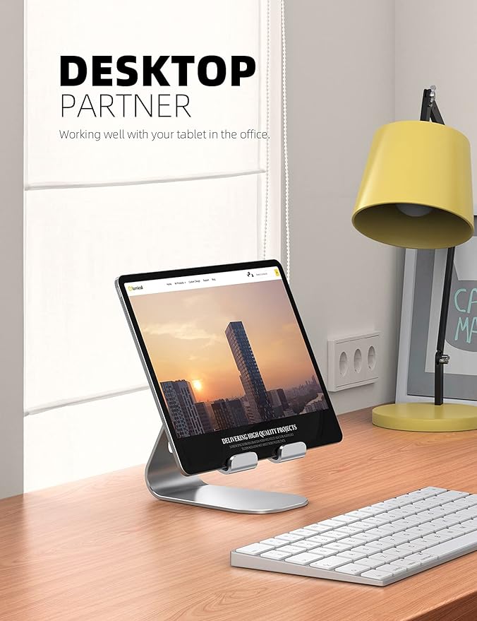 Lamicall S1 Tablet Stand, Adjustable Tablet Holder - Image 3