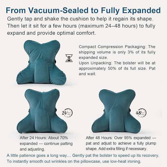 Lumbar Support Pillow for Car Seat, Office Chair, Couch & Recliner, Ergonomic - Image 8