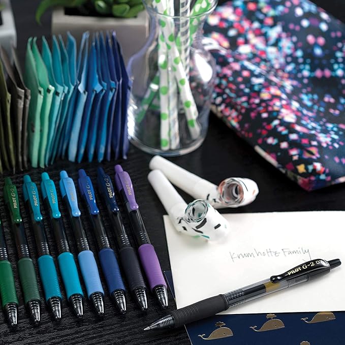 Pilot G2 Premium Refillable and Retractable Gel Ink Pens Fine Point, - Image 6