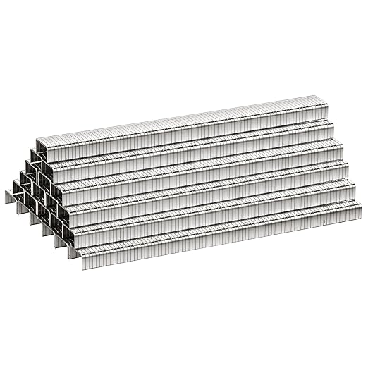 meite T50 Stainless Steel Staples Marine, 1/4 Inch Heavy Duty Staples by meite