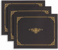 Blue Summit Supplies 25 Black Certificate Holders, Document Covers, Letter Size by BlueSummitSupplies