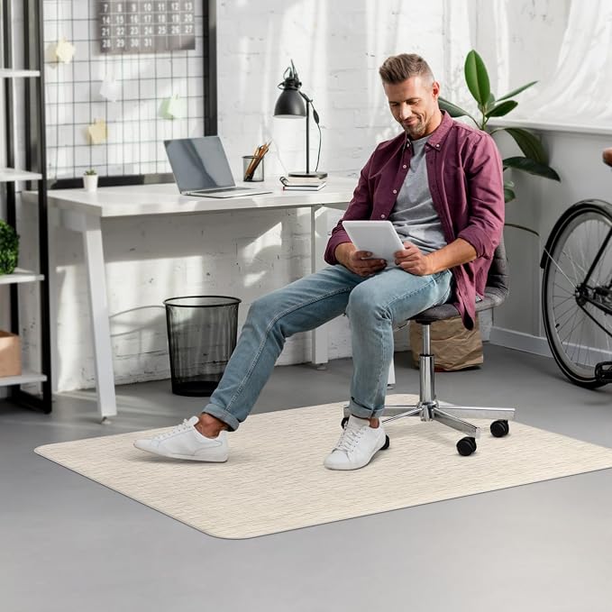 Blvornl Office Chair Mat for Hardwood Floor, Large Anti-Slip Hard Floor - Image 8