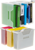IRIS USA Small Portable Desktop File Box by IRISUSA