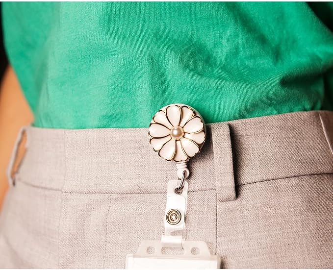 Retractable Badge Holder, ID Badge Reel - Image 6