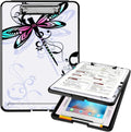 A4 Clipboards, Heavy Duty Waterproof Nursing Plastic Folder Clipboard by Unknown