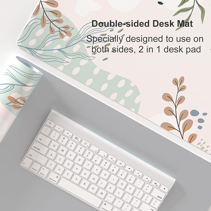 Colorful Star Large Mouse Pad, Abstract Boho Double Sided Computer Gaming Mouse - Image 5