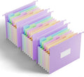 ANSOOK Hanging File Folders, Reinforced Expanding Hang Folder Letter Size by Ansook