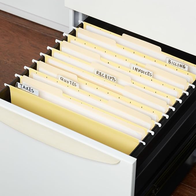 Staples Hanging File Folders, Letter Size, Durable Construction – 50/Carton - Image 3