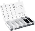 Pre-Cut Letters for Felt Letter Board, 739 Pieces Including Characters by GAJIGAJI