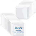 30 Pack Self-Adhesive Index Card Pockets by Chinco