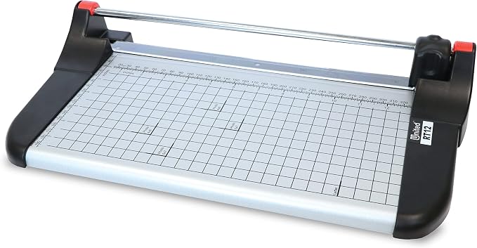 United Office Products RT12 Rotary Paper Trimmer, 12.5" Cut Length, 10 Sheet by UnitedAffordableTodayReliableTomorrow