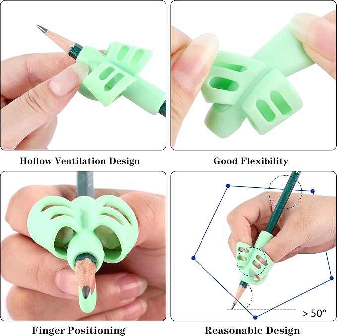 SANNIX 16 PCS Pencil Finger Grips - Image 5