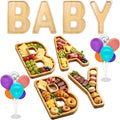 4PCS Baby Charcuterie Board Letters- Fillable Letter Food Serving Tray by Nsoyos