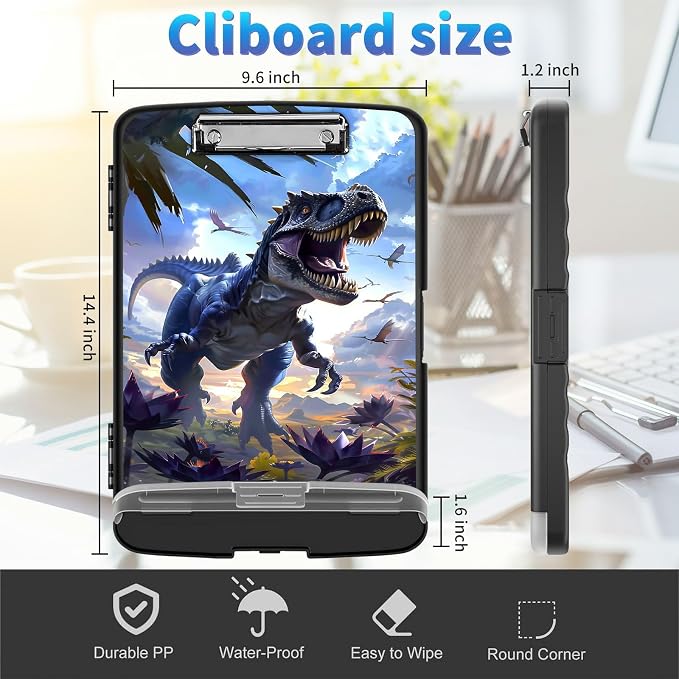 Clipboard with Storage, Clip Boards 8.5x11 with Storage High Capacity Nursing - Image 4
