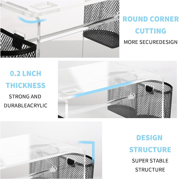 Sticker Roll Holder for Rolls and Fanfold Labels, Label Holder for Thermal - Image 6