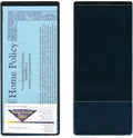 StoreSMART - Black Plastic Policy/Lotto Ticket Holders - 100 Pack - INS30-BK-100 by StoreSMART