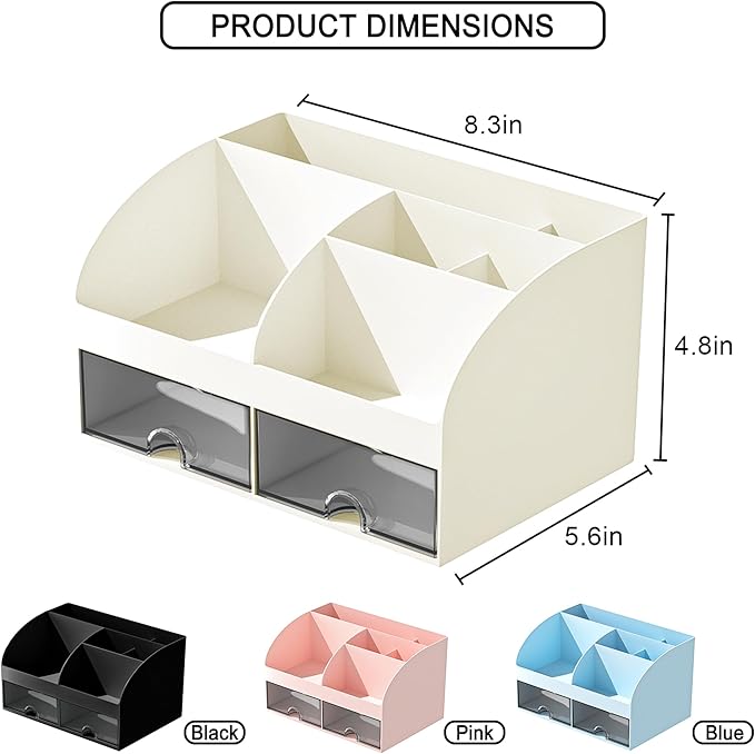 Makeup Organizer with Drawers, Cosmetic Storage - Image 3