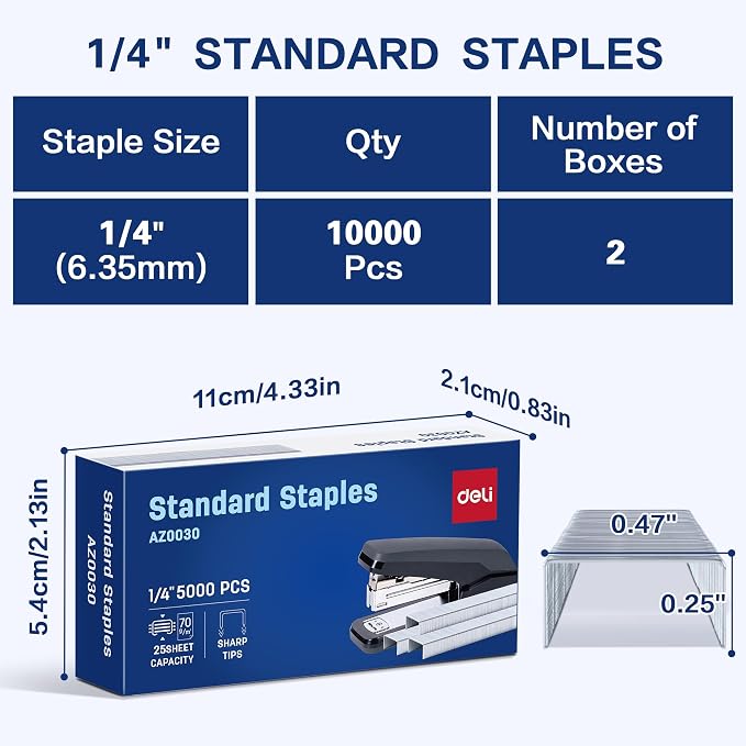 Deli Staples, 10000 Staples, Standard Staple - Image 2