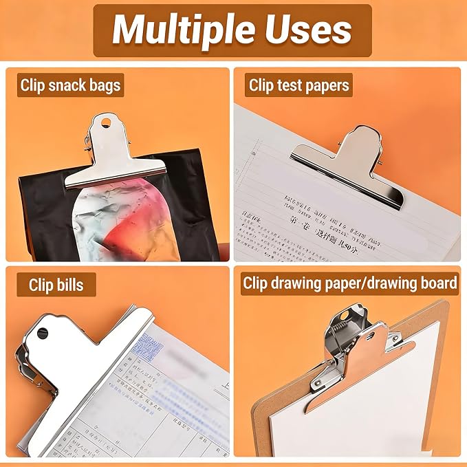 Extra Large Bull Paper Clips, 3.94 Inch - Image 4
