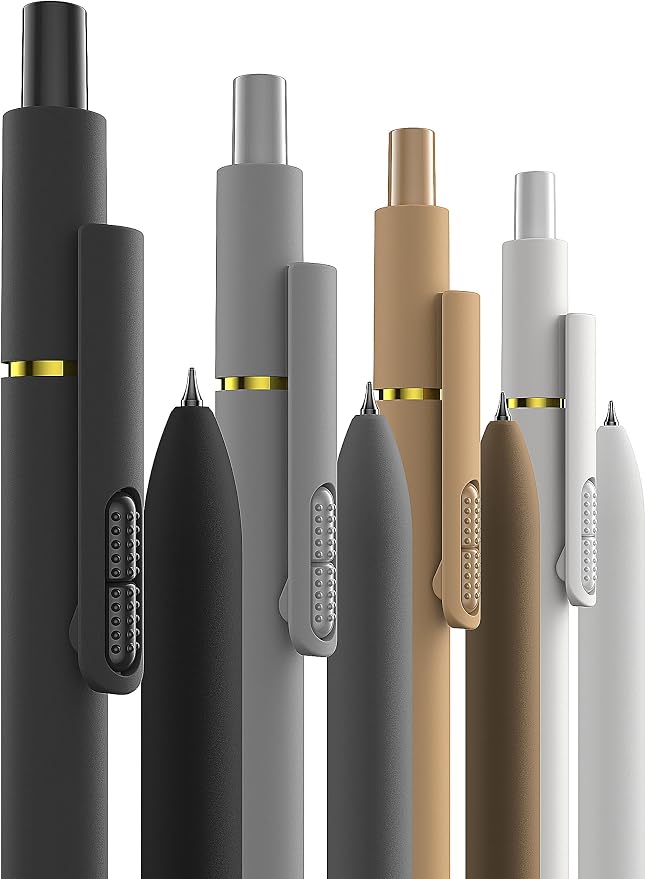Hiacry 16 Pack Gel Pens, Quick-Dry Long Lasting Black Ink-0.7 MM Fine Point | - Image 8