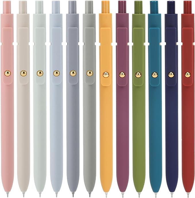 Ddaowanx Gel Pens, 0.5mm Quick Dry Black Ink Pens Fine Point Smooth Writing Pens by Ddaowanx
