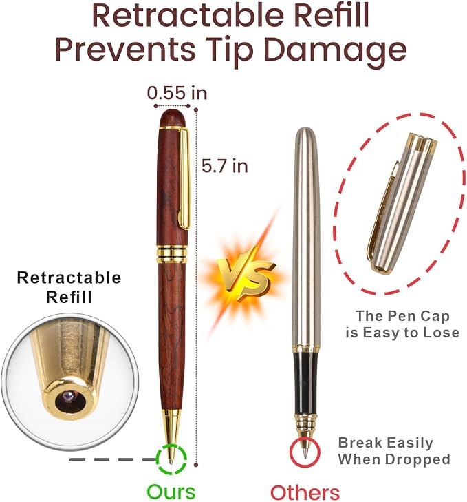 Cambond Wood Ballpoint Pens Gift Set - Image 5