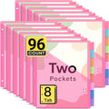Taja 96 Count Dividers for 3 Ring Binder by Taja