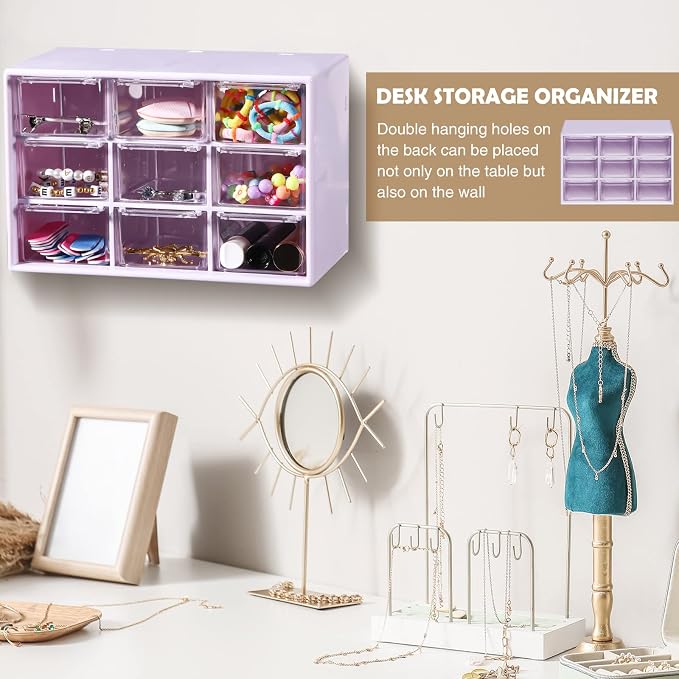 Amyhill 6 Pcs Mini Drawer Organizer Small Organizer - Image 5