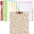 Ospelelf Clipboard with Storage 8.5 X 11，Padfolio Organizer, Spiral Portfolio by OspelelfOfficeSupplies