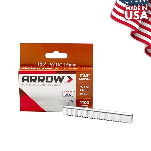 Arrow 259 T25 Heavy Duty Steel Staples - Image 2