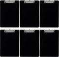 Trade Quest Plastic Clipboard Opaque Color Letter Size Low Profile Clip by Trade+Quest+Global+Corp