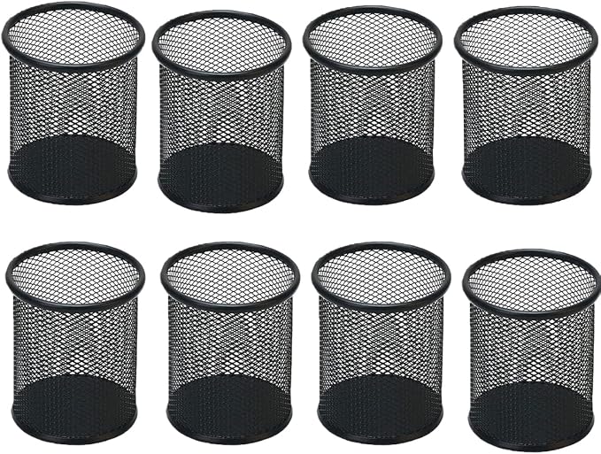 Pen Holder Mesh Pencil Holder Metal Pen Holder Pencil Holder by SNOWCOOLERPenHoldersforOffice