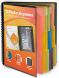 1 Pack 18 Pocket Poly Project Organizer by Binditek