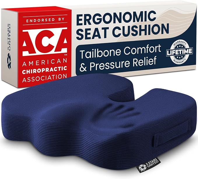5 STARS UNITED Seat Cushion by 5STARSUNITED
