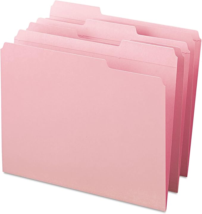 Smead File Folder, Reinforced 1/3-Cut Tab, Letter Size, 100 per Box - Image 5