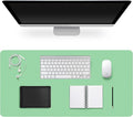 Leather Desk Pad Protector, Non-Slip Desk Pad, on-Slip PU Leather Large Mouse by CADONO