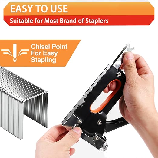 20 Guage 304 Stainless Steel T/50 Staples, 4 Sizes:1344pcs | - Image 6