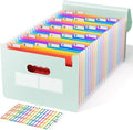 ABC life 26-Pocket Accordion File Organizer, Expanding File Folder, Letter/A4 by ABClife