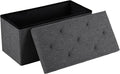 DUMOS 30 Inch Folding Storage Ottoman Bench, Large Hidden Storage Chest by DumosLifestyle