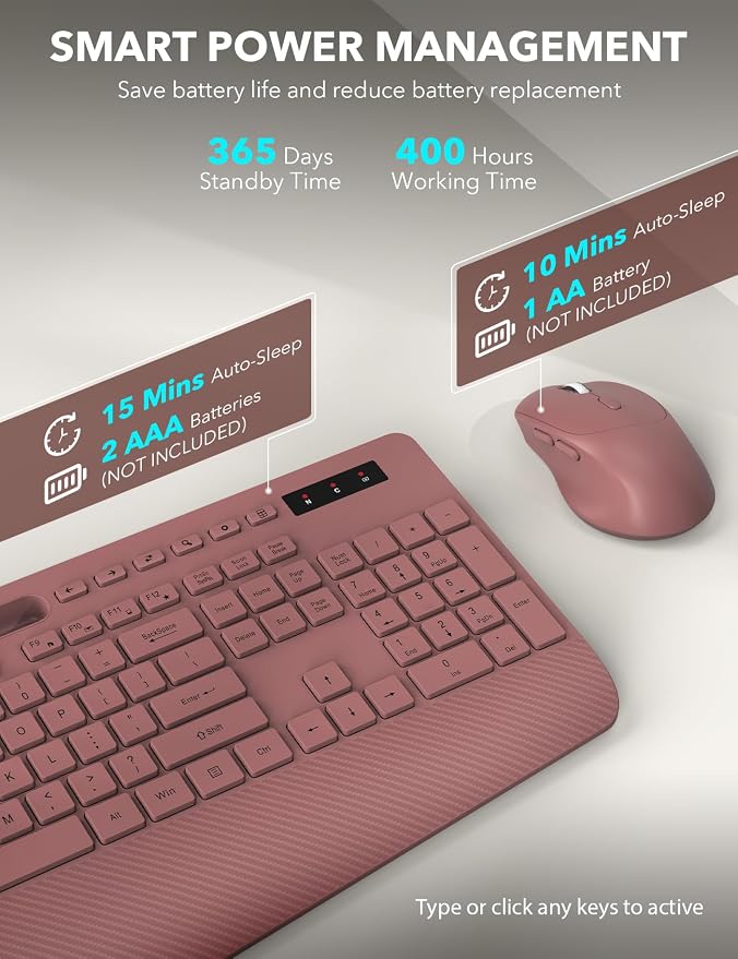 Wireless Keyboard and Mouse Combo - Image 5