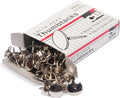 Charles Leonard Thumb Tacks, Nickel Plated Solid Head, 3/8 Inch Head by CharlesLeonard