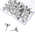 Silver Heavy Duty Thumb Tacks, Push Pins by lengedhope