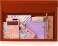 Mr. Pen Red Plastic File Folders by MrPen