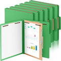 Skyygemm 12 Pcs Classification Folders 3 Pocket Dividers Letter Size Employee by Skyygemm