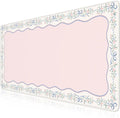 iCasso Pink Desk Mat, Cute Desk Pad by iCasso