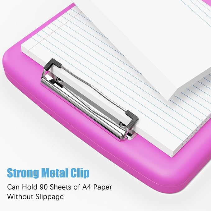 Hongri Clipboard with Storage with Pen Holder, Folder Nursing Clip Board 8.5 x - Image 5