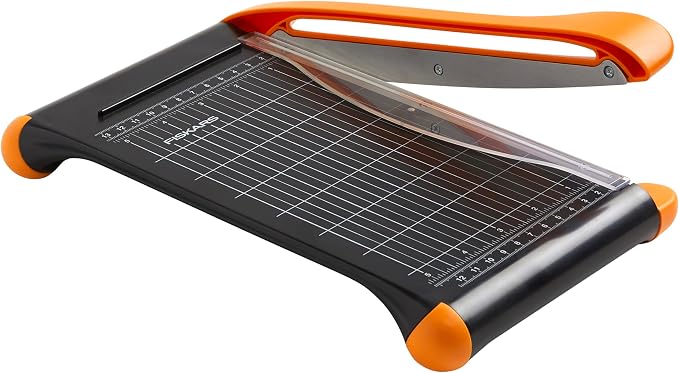 Fiskars Recycled Bypass Guillotine Paper Cutter - Image 2