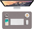Hsurbtra Desk Pad, 23.6" x 13.8" PU Leather Desk Mat, M Extended Mouse Pad by Hsurbtra