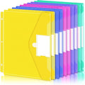 Nicecho Binder Pocket, 10 Pack Super Heavyweight Plastic Folders by Nicecho