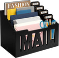 Mail Organizer Countertop, Desktop Mail Sorter by ADDFITHOUSE